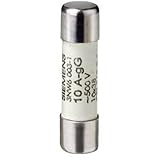 EAN 4001869061511 Siemens 3 NW6006 – 1 Sentron, cilindrica fusibile Link, 10 x 38 mm, 12 a, GG, un AC: 500 V, bianco