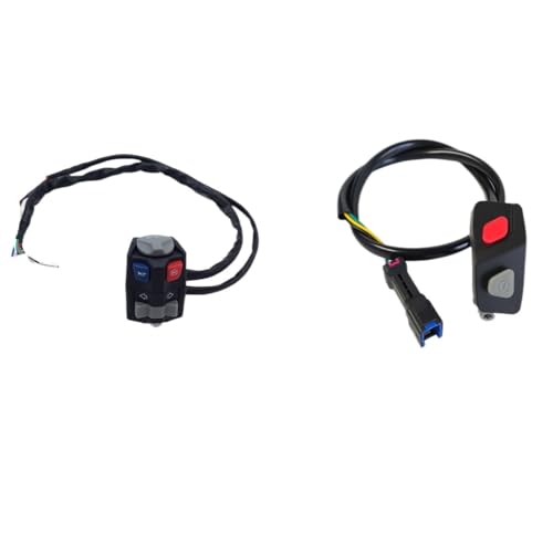 Interruptor manillar XCW para control de luces y parada en enduro 2