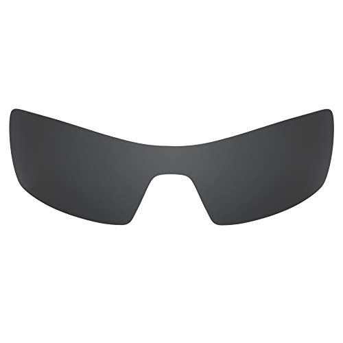 Revant Replacement Lenses for Oakley Oil Rig Sunglasses - Polarized Stealth Black