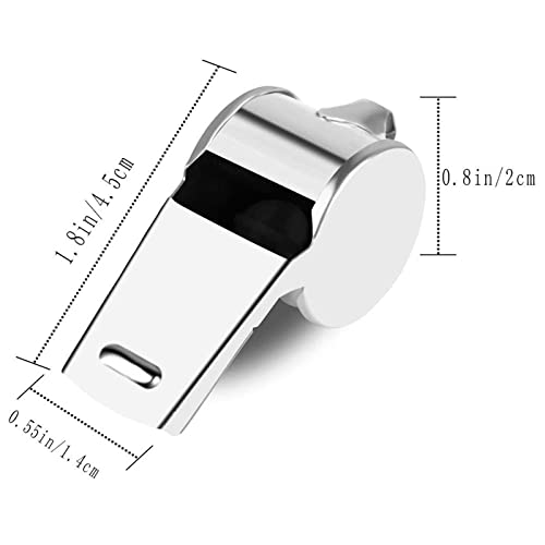 Silbatos de Metal para Árbitro Deportes Rugby Fútbol miniatura 5