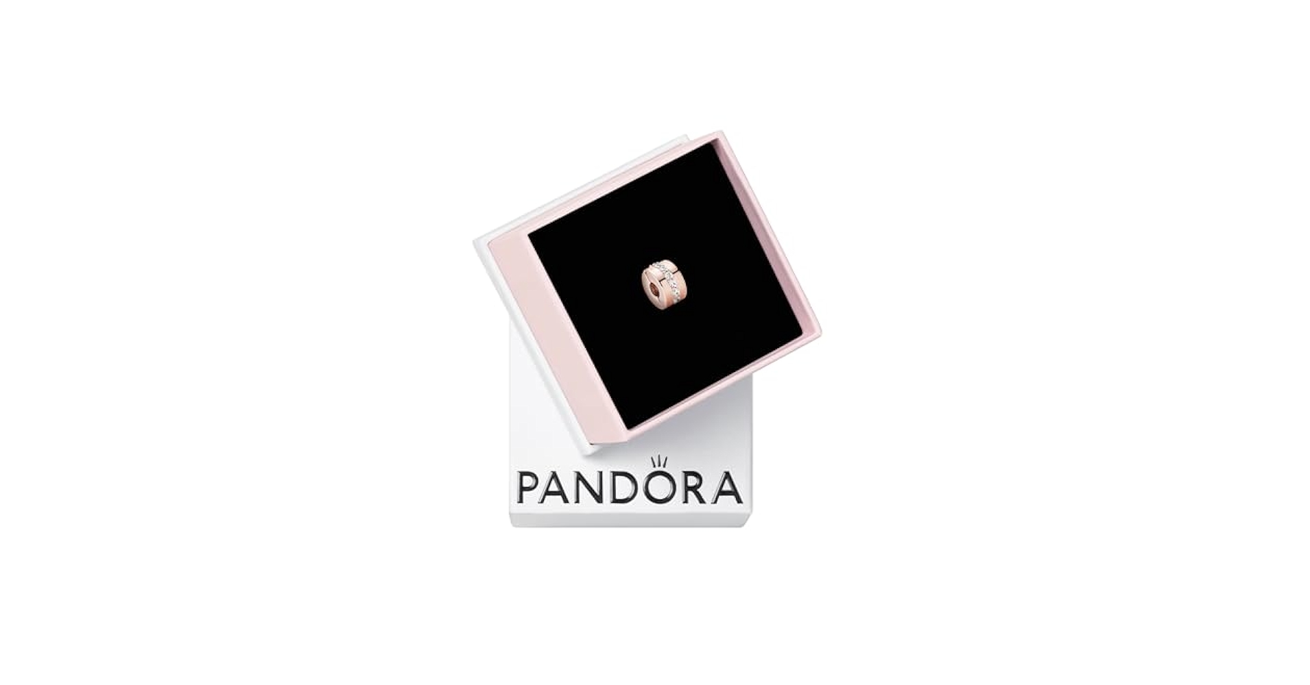 Amazon.com: PANDORA Sparkling Row Spacer Charm - Gift for