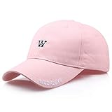 YJDTYM Hut Weiblich Ins Koreanische Version Sommer Wild W Brief Student Baseball Cap Flut Männlich Jugend Caps Paar Caps
