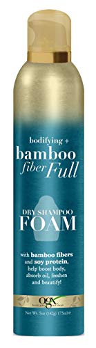 Ogx Shampoo Dry Bamboo Fiber Full Foam 5 Ounce (175ml) (Pack of 2)