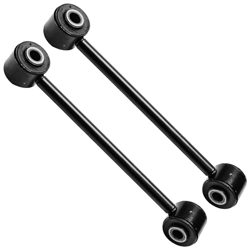 Image of Detroit Axle - 6pc Front End Control Arms Kit for 2005-2010 Jeep Grand Cherokee Commander, 4 Upper & Lower Control Arms w /Ball Joints 2 Sway Bar Links 2006 2007 2008 2009 Replacement