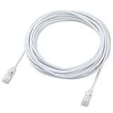 エレコム LANケーブル CAT6A 7m 爪折れ防止 メッシュケーブル ホワイト ECLD-GPAM/WH70