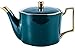 BAIWaNG 1000 ml kreatywny ceramiczny czajniczek, uroczy porcelanowy czajniczek do rąk wykwintny zestaw do herbaty