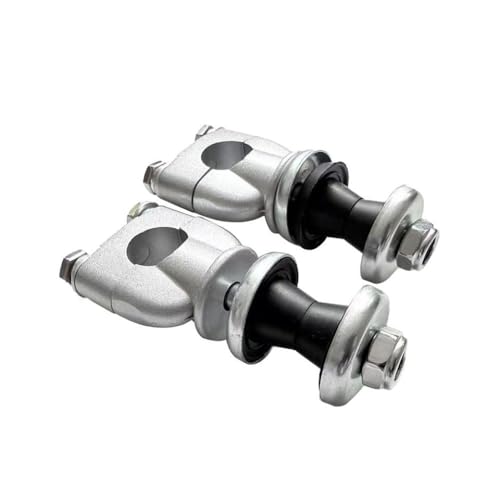 Riser Guidon 22mm Anti Vibration en Aluminium pour Supprimer le Jeu des Poignées de Moto