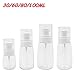 Produktbild Haoshangzh55 4PCS, 30-100Ml Flasche Feinen Nebel Spray Lotion Sprühflasche Befeuchten Hautpflege Kosmetik Flasche Reise Geteilt Leere Flasche Gesetzt Gießkanne