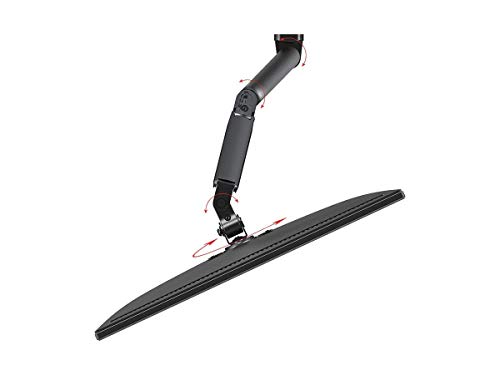 Monoprice Suporte de parede com 2 segmentos para monitores de até 27 polegadas | Mola a gás ajustáve