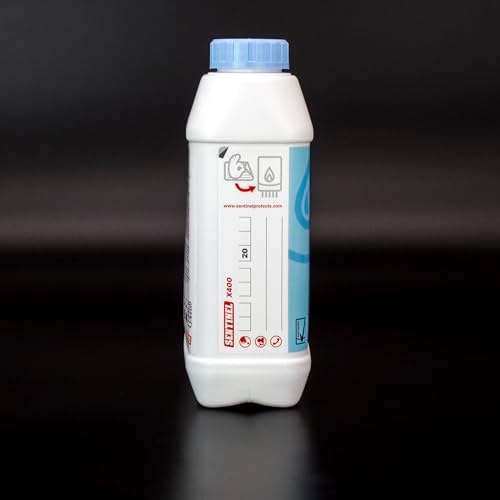 Kudos Trading - Sentinel X400 Sludge Remover Cleaner Boost Heating System Efficiency, Prevent Rust & Corrosion Easy to Use Formula for Cleaner Pipes & Radiators 1 Liter Bottle.