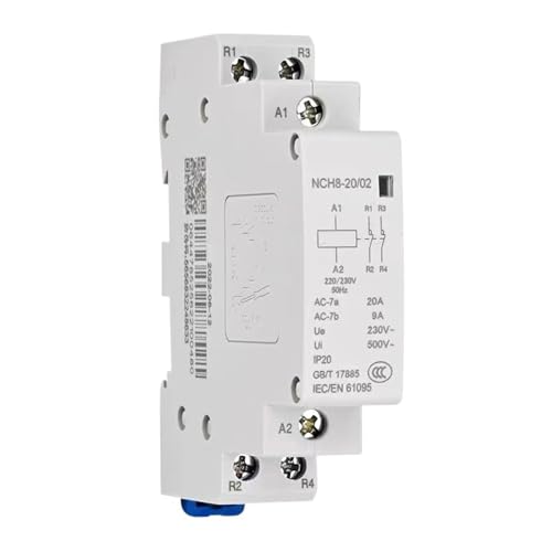 Contacteur NCH8-63A 2NO pour charger un véhicule électrique 230V