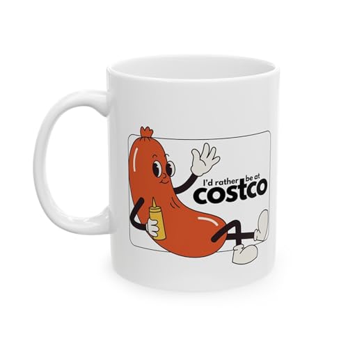 Hot Dog Mug, "I