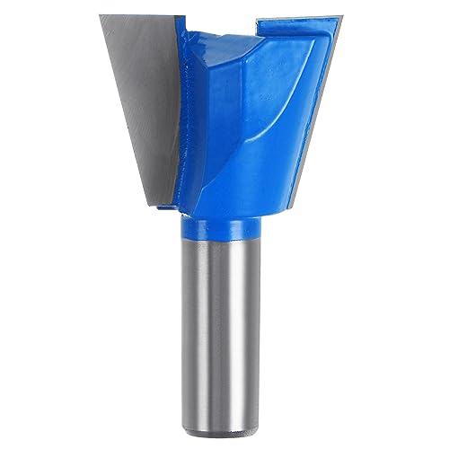HARFINGTON Dovetail Router Bit 1/2" Shank 1-1/2" Dia Tungsten Carbide 14 Degree Dovetail Joint Joinery Bit for Drawer Cabinet Box Joints Making Woodworking