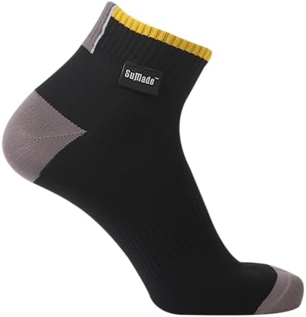 Merino Wool Waterproof Socks, Unisex Waterproof Hiking Socks Cushioned & Moisture Wicking Waterproof Socks, 1 Pair
