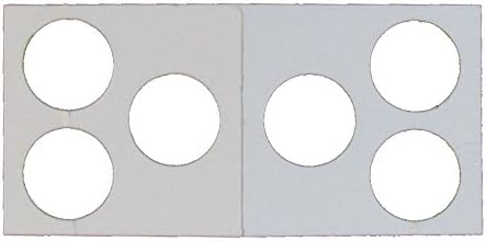 Guardhouse 3 Hole Penny Paper Mylar Coin Flips 2x2 25 Pack