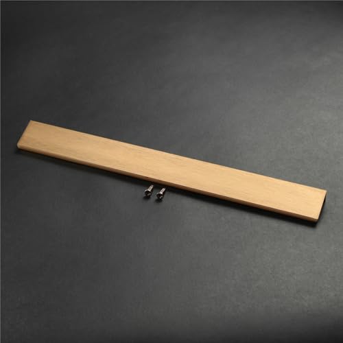 MATOOYA Finger Pulls for Cabinets Drawers - Aluminum Alloy Concealed Handle for Home Kitchen Door Dresser, Easy Installation (8, Brushed Gold, 300mm/11.82inch) by MATOOYA - Used condition - Image 2
