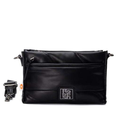 Sac à bandoulière femme noir REFRESH 183321 petit sac à main tendance chic