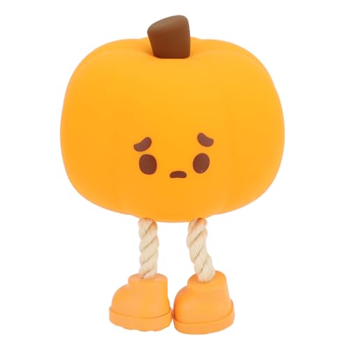 Lámpara de Noche de Calabaza de Silicona Recargable miniatura 1