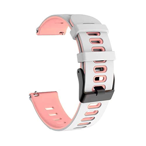 AEMALL Correa de Reloj Inteligente para Garmin Venu 2 Más Banda de muñeca Venu / venu2 Forerunner 245 645 Pulsera de Reloj de Reloj Silicona 20 22mm Cinturón