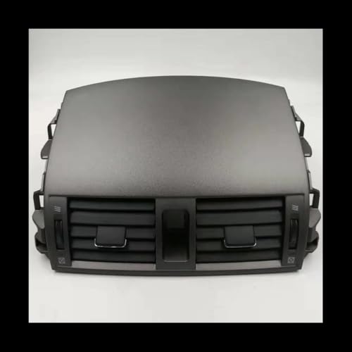 Grille de console centrale avant pour Toyota Corolla 2007-2013 buse d'aération noire
