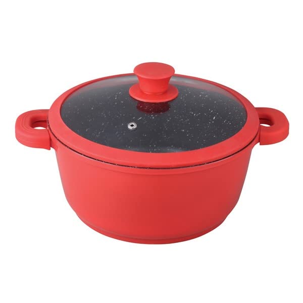 Kara Non-Stick Cooking Pots - 2.3 Liters / 4.4 Liters / 6.2 Liters (4.4 Liters)