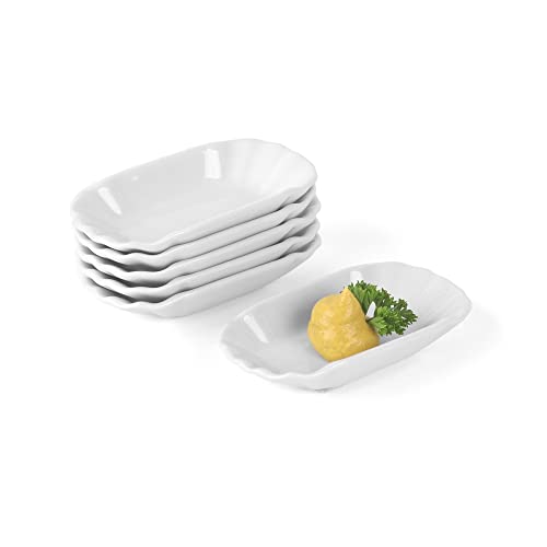 Holst Porzellan SL 111 Pommesschale 9 cm Pappoptik Snack Line, weiß,...