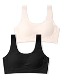 Soutien-gorge d'apprentissage idéal pour les jeunes filles et les adolescentes : Nos soutiens-gorge pour adolescentes sont conçus avec un col en U et de larges bretelles ultra-extensibles qui soulagent la pression sur les épaules et assurent un maintien parfait sous les vêtements. Fini les bretelles qui glissent ou tombent !