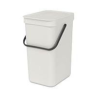 Brabantia Sort & Go Pattumiera 12L (Light Grey)