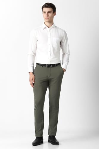 Image of Van Heusen Formal Pants for Mens|Premium High Stretch Fabric|Ultra Slim Fit