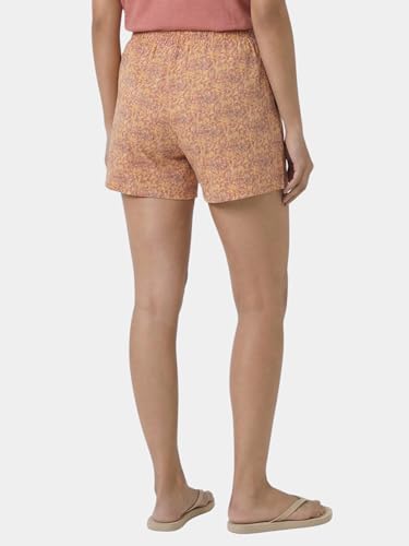 Image of Enamor Drawstring Mid Thigh Length Mid Rise Basic Shorts - Relaxed Fit, Super Soft Cotton - E062