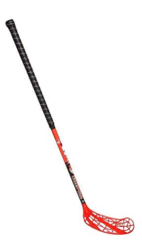 Floorball Bastone Rosso Volpe 100 Centimetro Sinistra IFF Certificato - Sinistra