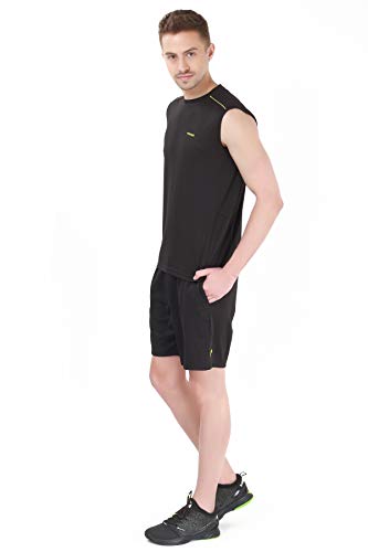 Image of Head HMS-503 Polyester Tennis Apparel, X-Large (Black)
