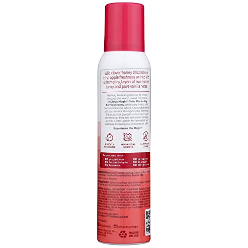 Citrus Magic 612173118 Limited Edition Natural Odor Eliminating Air Freshener Spray, Crisp Autumn Apple thumb #2