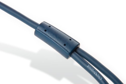 Cable adaptador audio Clicktronic 7.5 m RCA 3.5 mm miniatura 3