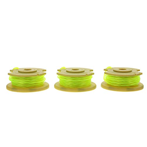 Lawn mower 3pcs 0.080 Inch Yellow Line String Trimmer Line For Ryobi 12V 24V 40V Mower Agricultural use