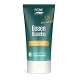 FITNE Basischer Duschbalsam, mit Bio Mandelöl und Bio Aloe Vera, Säure-Basen-Balance für samtweiche Haut, vegan (200 ml)