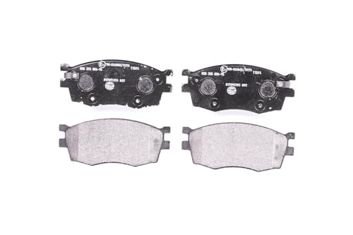 Plaquettes de frein HELLA 8DB 355 006-951 avec témoin d'usure T1591 pour Dodge et Kia
