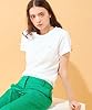 Tommy Hilfiger Women’s Short Sleeve Round Neck Heritage T-Shirt, White (Classic White), M #1