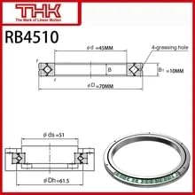 New THK Cross Roller Ring Inner Ring Rotation RB 4510 RB4510 RB4510UUCC0 RB4510UUC0