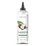 Majestic Pure Fractionated Coconut Oil - Relaxing Massage Oil, Liquid Carrier for Diluting Essential Oils Skin, Lip, Body & Hair Moisturizer Softener 6.8 fl oz