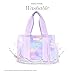 Case-Mate Official Soap Bubble Jelly Tote – Iridescent Tote Bag with Phone Pouch for Women – Waterproof, Tip-Proof, Foldable & Washable – Handbag for Everyday Use, Travel, Pool & Vacation - Large