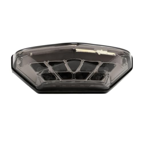 Feu de stop arrière moto LED universel 12V à 3 fils avec lentille rouge pour scooter