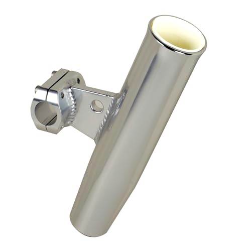 CE Smith - Aluminum Rod Holder - Boat Rod Holder with Horizontal Clamp - Fits 1.05