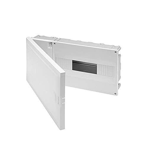 FAMATEL – Einbauschrank Vita | IP40 | ICP 32+14 Elemente| 195 x 394 x 62 mm | Grau, Weiß FAMATEL – Einbauschrank Vita | IP40 | ICP 32+14 Elemente| 195 x 394 x 62 mm | Grau, Weiß