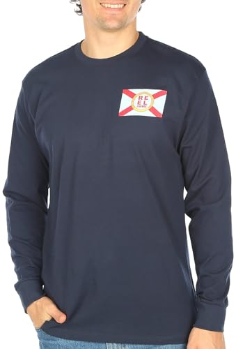 Reel Legends Men's Florida Flag Long Sleeve T-Shirt