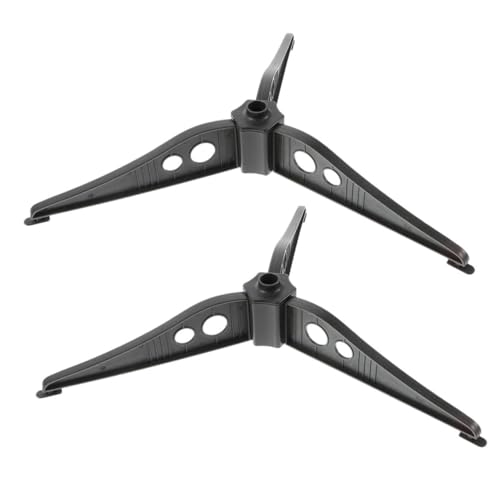 KONTONTY 2pcs Artificial Tree Stand Base Green Folding Tree Holder for Holiday Decorations Secure Foot Design with Base for Stable Indoor Use