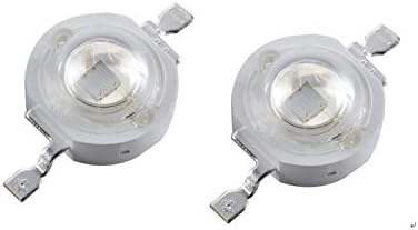 2Pcs 1W 365nm UV LED High Power LED Diode Light Lamp DIY