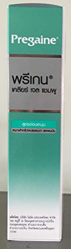 Pregaine Clear Gel Shampoo Thinning Hair for Men and Women for Nomal/Oily Hair 200ml