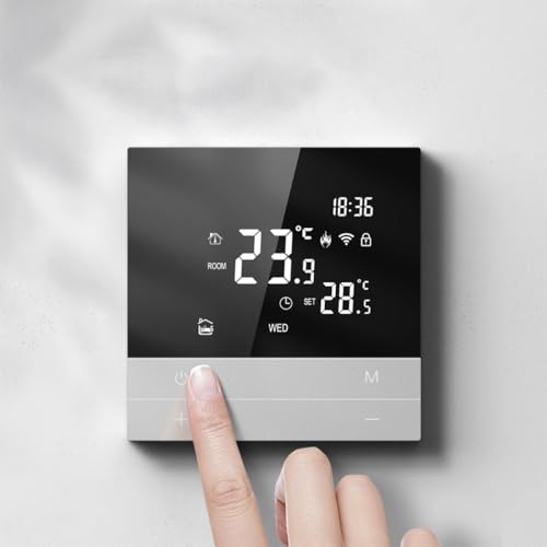 Thermostat intelligent Wi-Fi chauffage au sol eau programmable 5-70°C - 7