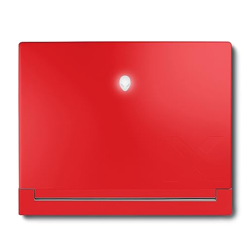 Image of MightySkins Skin Compatible With Alienware X16 R1 (2023) Full Wrap Kit - Solid Red | Protective, Durable, and Unique Vinyl Decal wrap cover | Easy To Apply, Remove, and Change Styles | Made in the USA